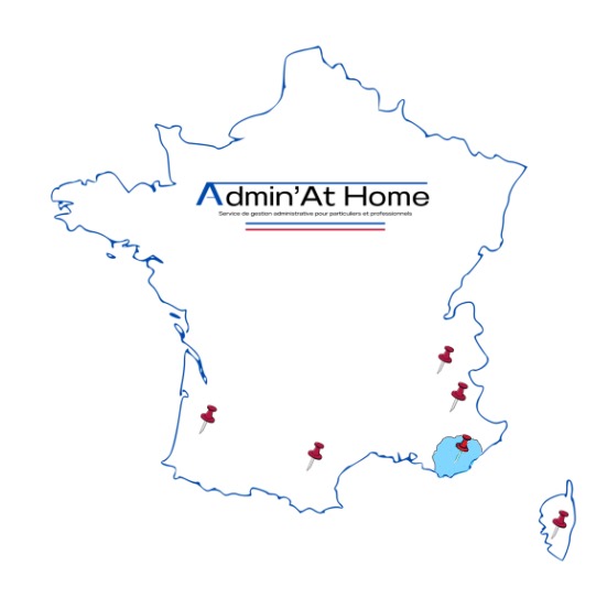 Carte d'intervention Admin'At Home